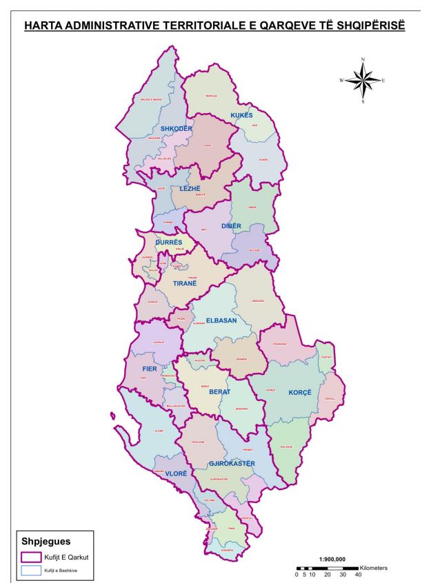 Reforma territoriale, Tirana News siguron draftin e PS-së. Shkrihen 15 bashki, mbeten 12 qarqe! Qyteti nivel i ri qeverisës, Rinasi i shtohet Tiranës 3 6a6b427d5f10dharta