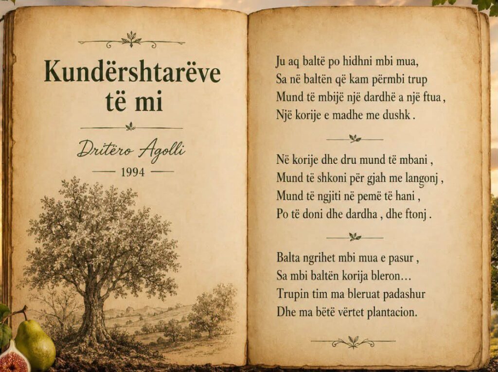 “Kundërshtarëve të mi”, Rama poston vjershën e Dritëro Agollit: Ju aq baltë po hidhni mbi mua… 1 741236080 2570964980023637 8419883802667758688 n