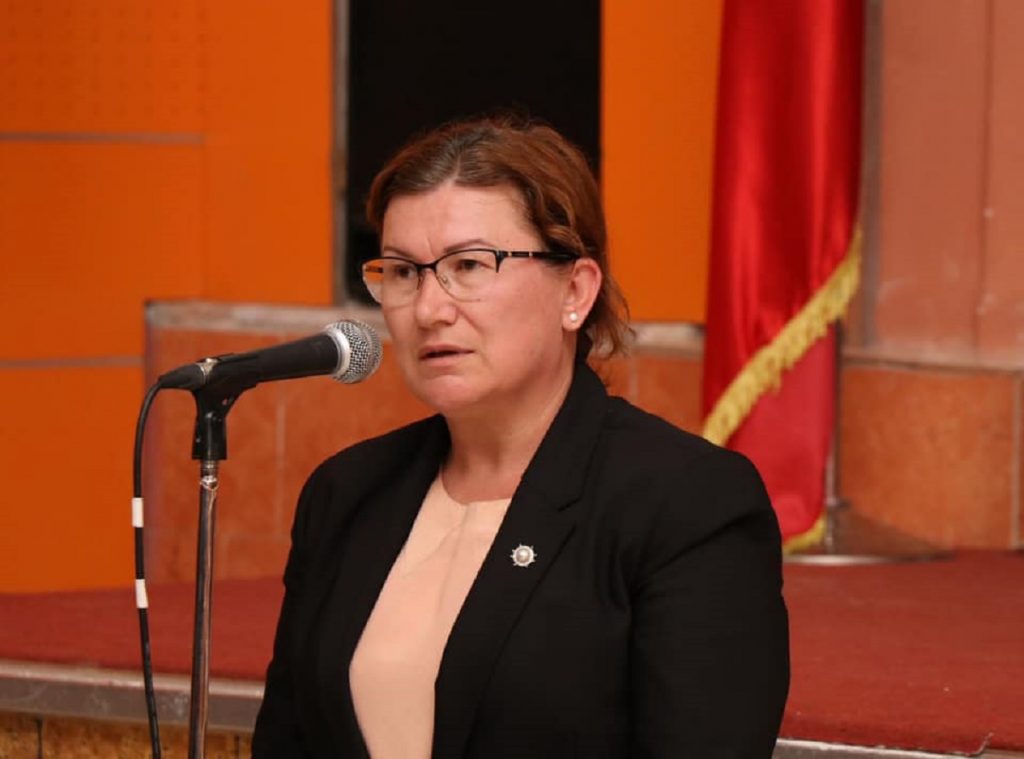 Shpallet e pafajshme kryebashkiakja e Roskovecit, Majlinda Bufi Majlina Bufi kryetare e Bashkise Roskovec 1024x759 1