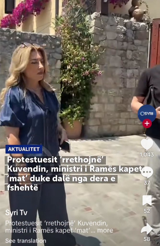 Gonxhja nxjerr 'fytyrën' politike të protestës: 'Protestuesja' që flet në emër të qytetarëve është në kryesinë e PD-së 2 image 4