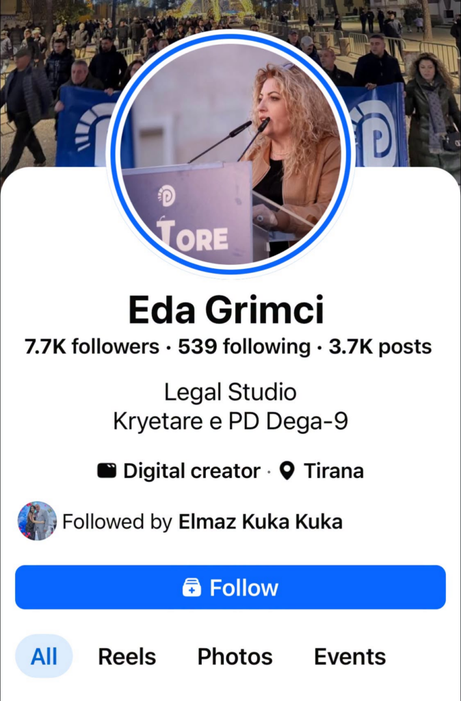 Gonxhja nxjerr 'fytyrën' politike të protestës: 'Protestuesja' që flet në emër të qytetarëve është në kryesinë e PD-së 1 image 5