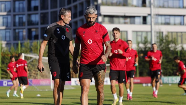Tre ditë para sfidës me Bjellorusinë, Kombëtarja stërvitet pa dy futbollistë Kombetarja