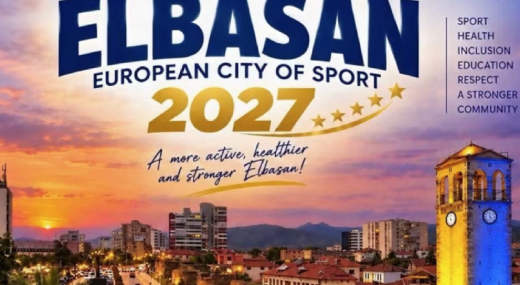 Elbasani në hartën sportive të Europës, shpallet “Qyteti Europian i Sportit 2027” elbasan