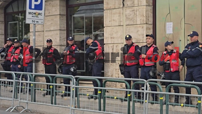 Protesta kundër ‘Territoriales’, forca të shumta policie në terren 1791441988 policia
