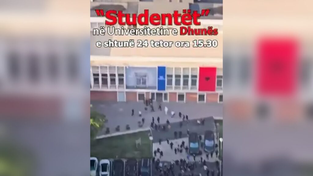 Protestat e dhunshme, Rama publikon videon e ‘studentëve’ në oborrin e PD: Në Universitetin e Dhunës WhatsApp Image 2026 10 24 at 6.23.19 PM