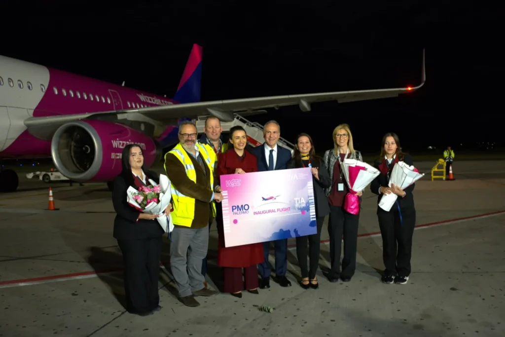 Nisin fluturimet, linjë e re direkte Tiranë-Palermo me Wizz Air WhatsApp Image 2026 10 28 at 12.44.12 PM 2 1536x1025 1