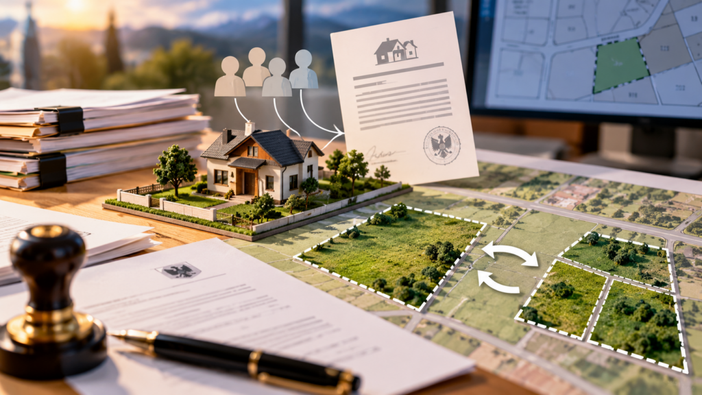 Pronat në bashkëpronësi, si do të bëhet regjistrimi me ndryshimet ligjore cadastral property planning desk 6ac0c7ab057e9